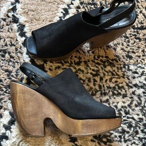 Rachel Comey Black Women's Slingback Heels